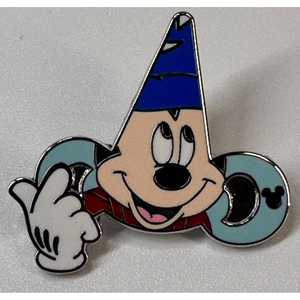 Disney Pin SORCERER MICKEY MOUSE Park Icons Hollywood Studios DCA Hidden Mickey